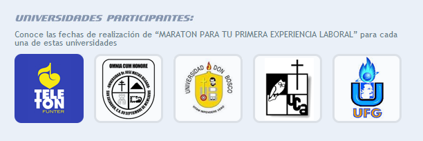Universidades participantes