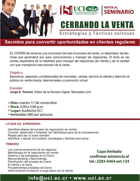 Costa Rica: Seminario UCI - 