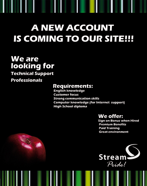 Stream está contratando en El Salvador