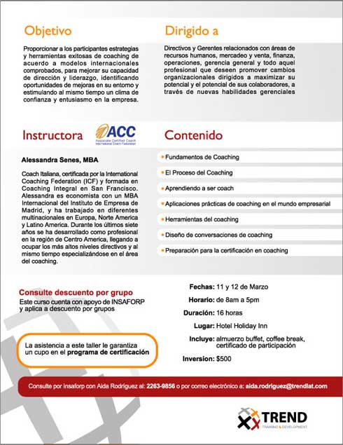 El Salvador - Seminario taller: El coaching ejecutivo 2